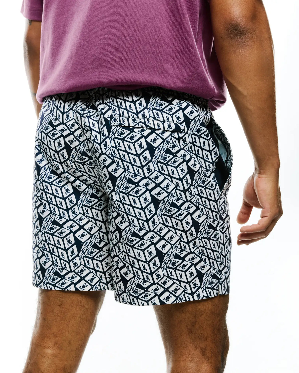 Premium MENS EDDY GRAPHIC SWIM TRUNKS