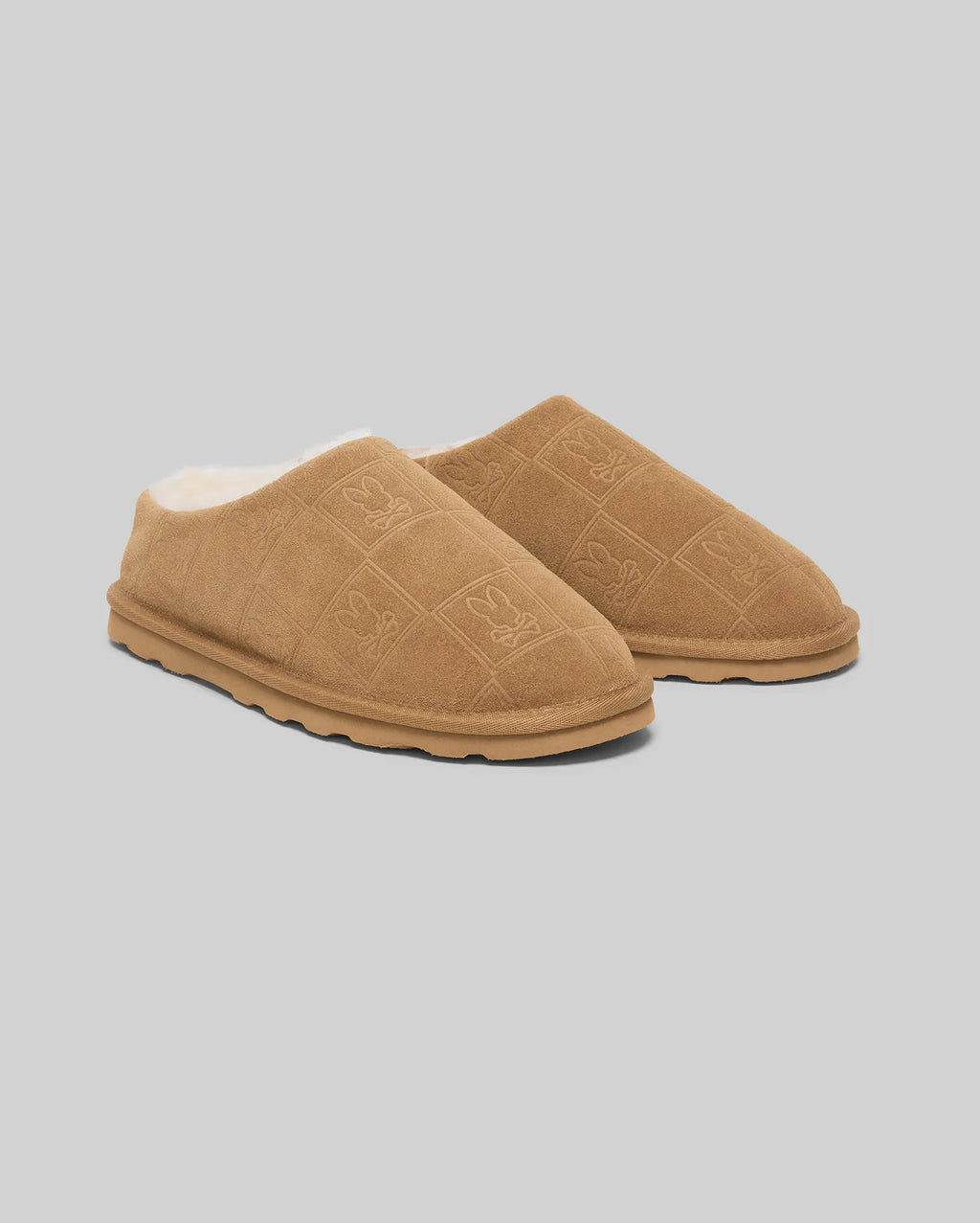 Premium MENS GIO SUEDE SHEARLING SLIPPERS