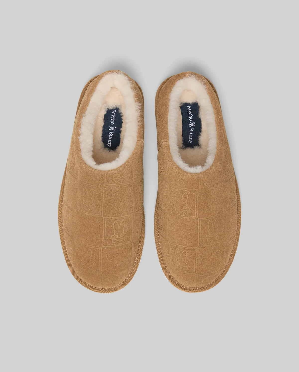 Premium MENS GIO SUEDE SHEARLING SLIPPERS