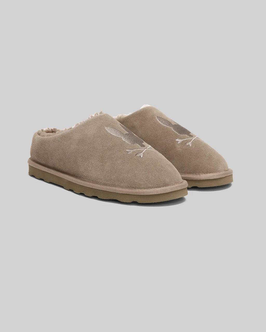 Premium MENS SUEDE SHERPA BUNNY SLIPPER