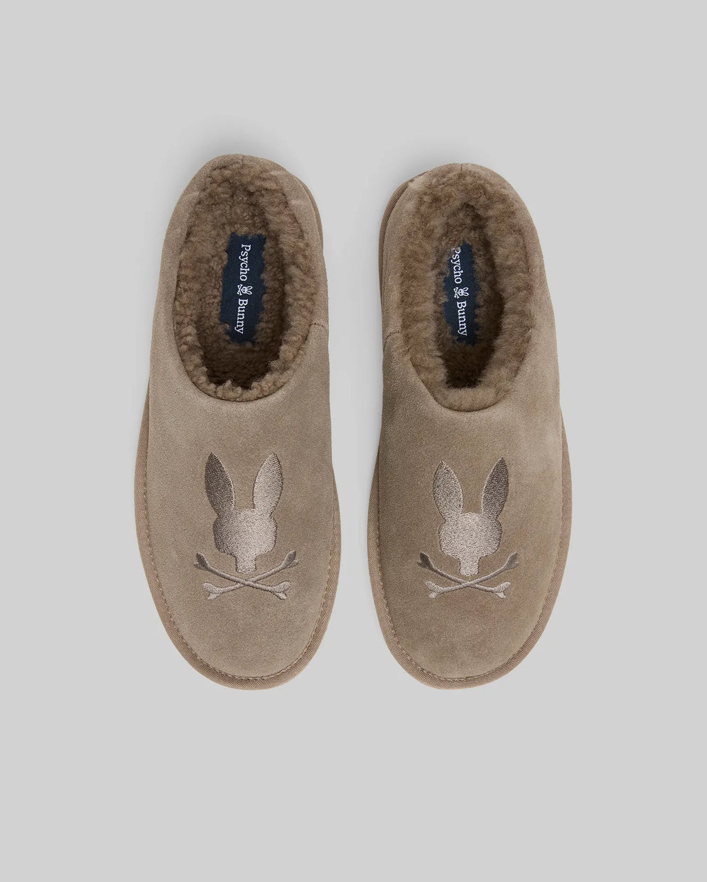 Premium MENS SUEDE SHERPA BUNNY SLIPPER