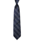 Premium MENS BUNNY STRIPE SILK TIE