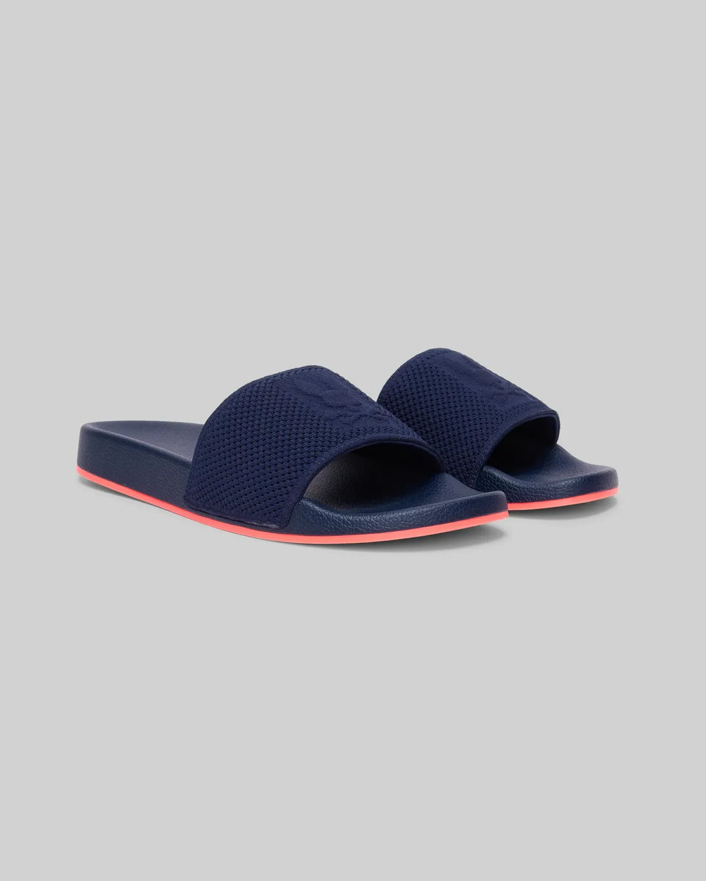 Premium MENS CONTRAST SOLE KNIT SLIDES