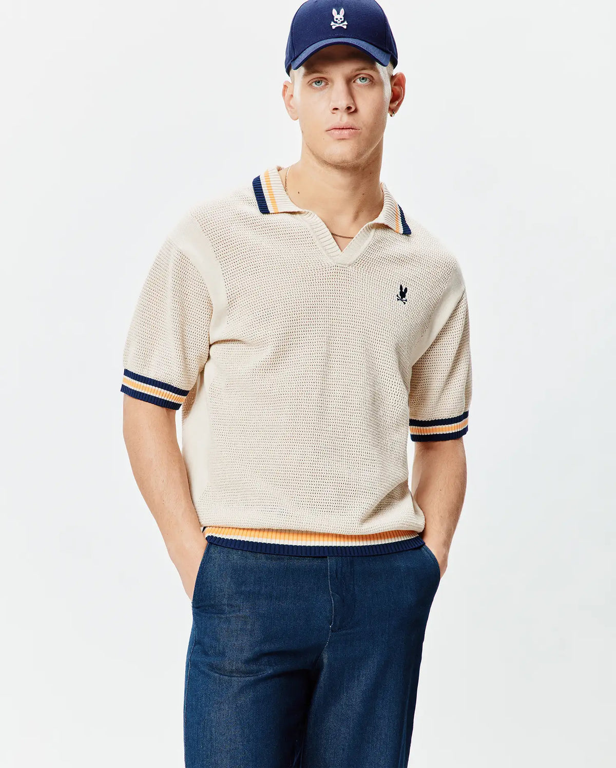 Premium MENS THEROS KNIT POLO