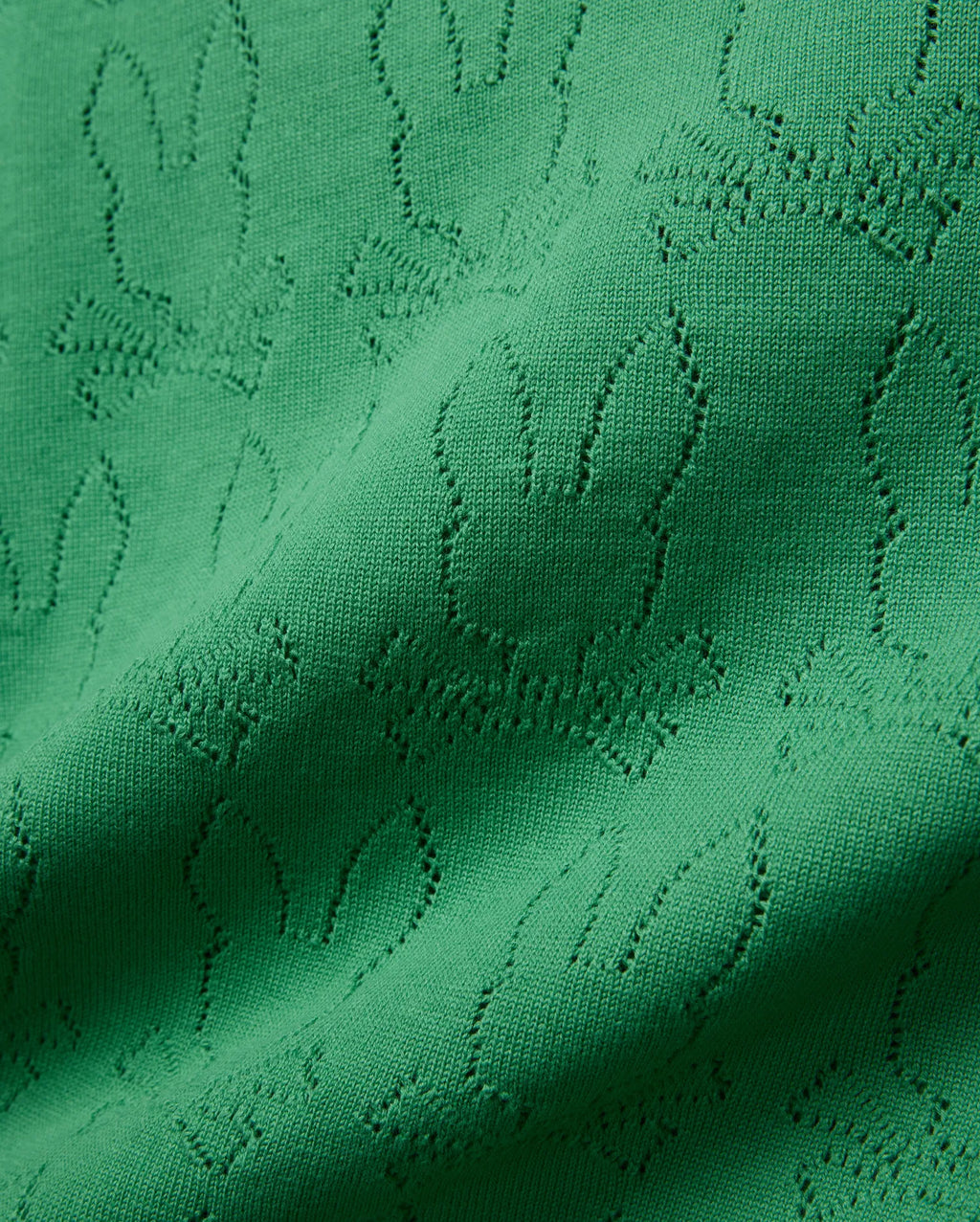 Premium MENS HAROLD POINTELLE ALL OVER BUNNY KNIT POLO