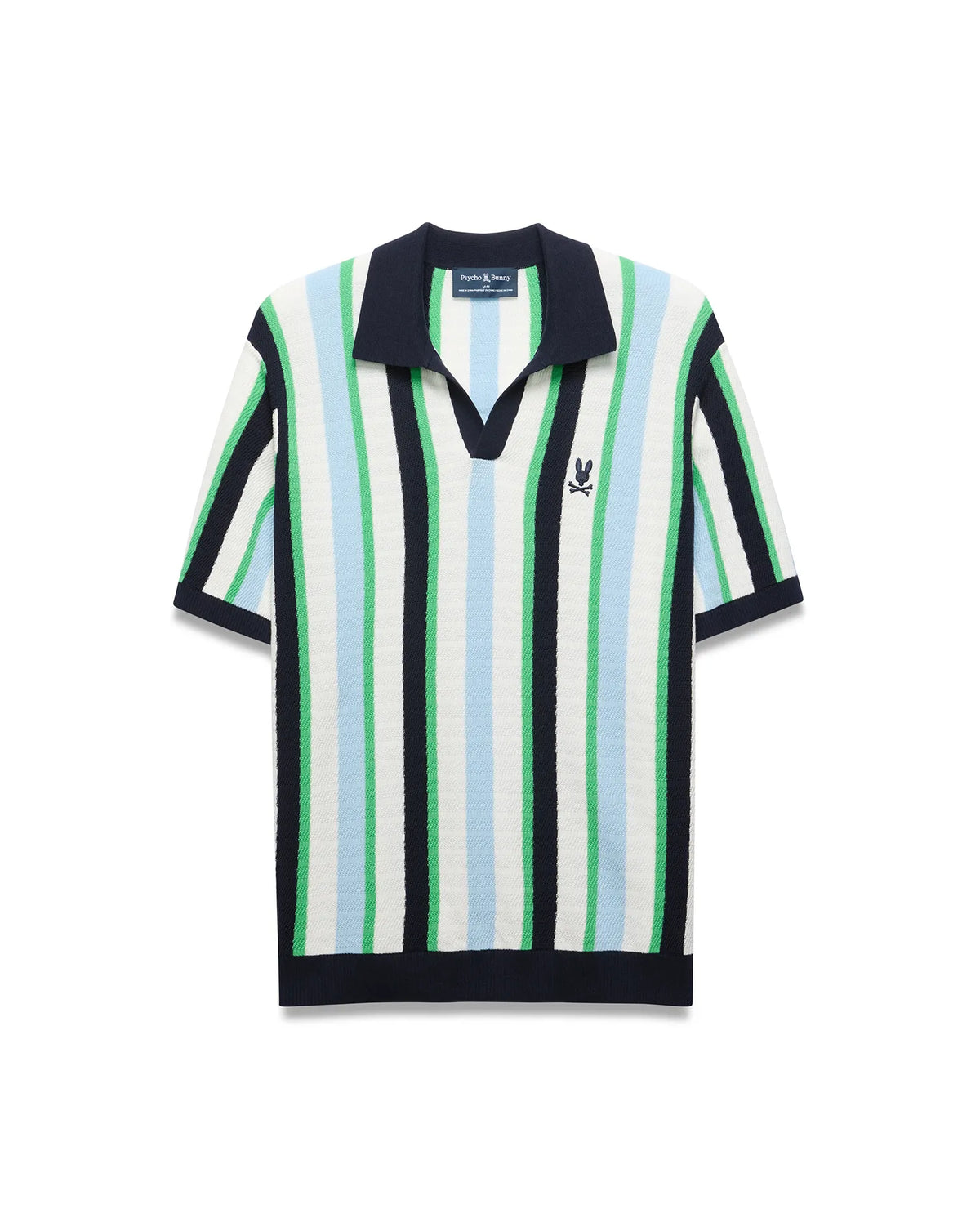 Premium MENS WREN STRIPED KNIT POLO
