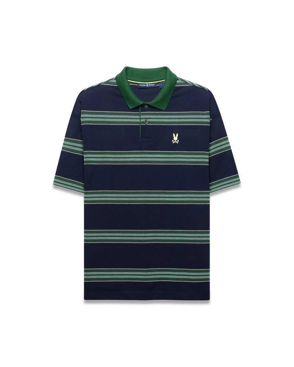 Premium MENS DREW STRIPED PIQUE POLO