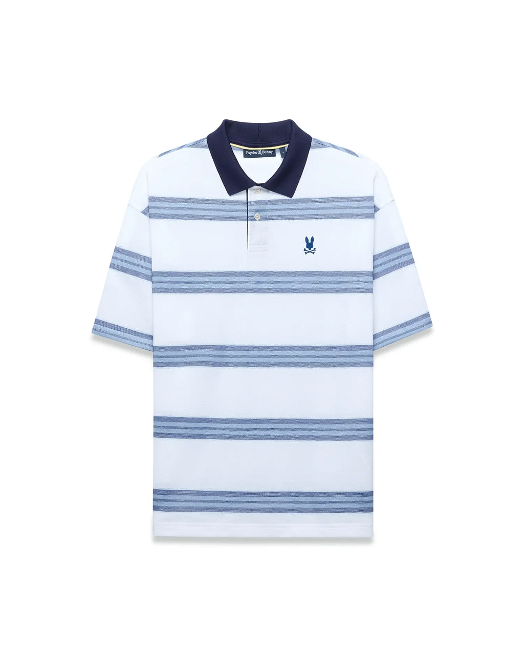 Premium MENS DREW STRIPED PIQUE POLO