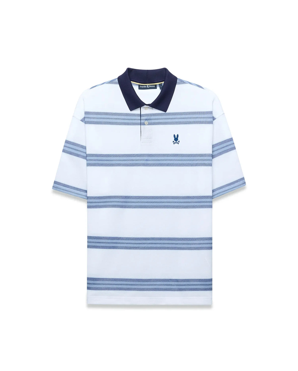Premium MENS DREW STRIPED PIQUE POLO