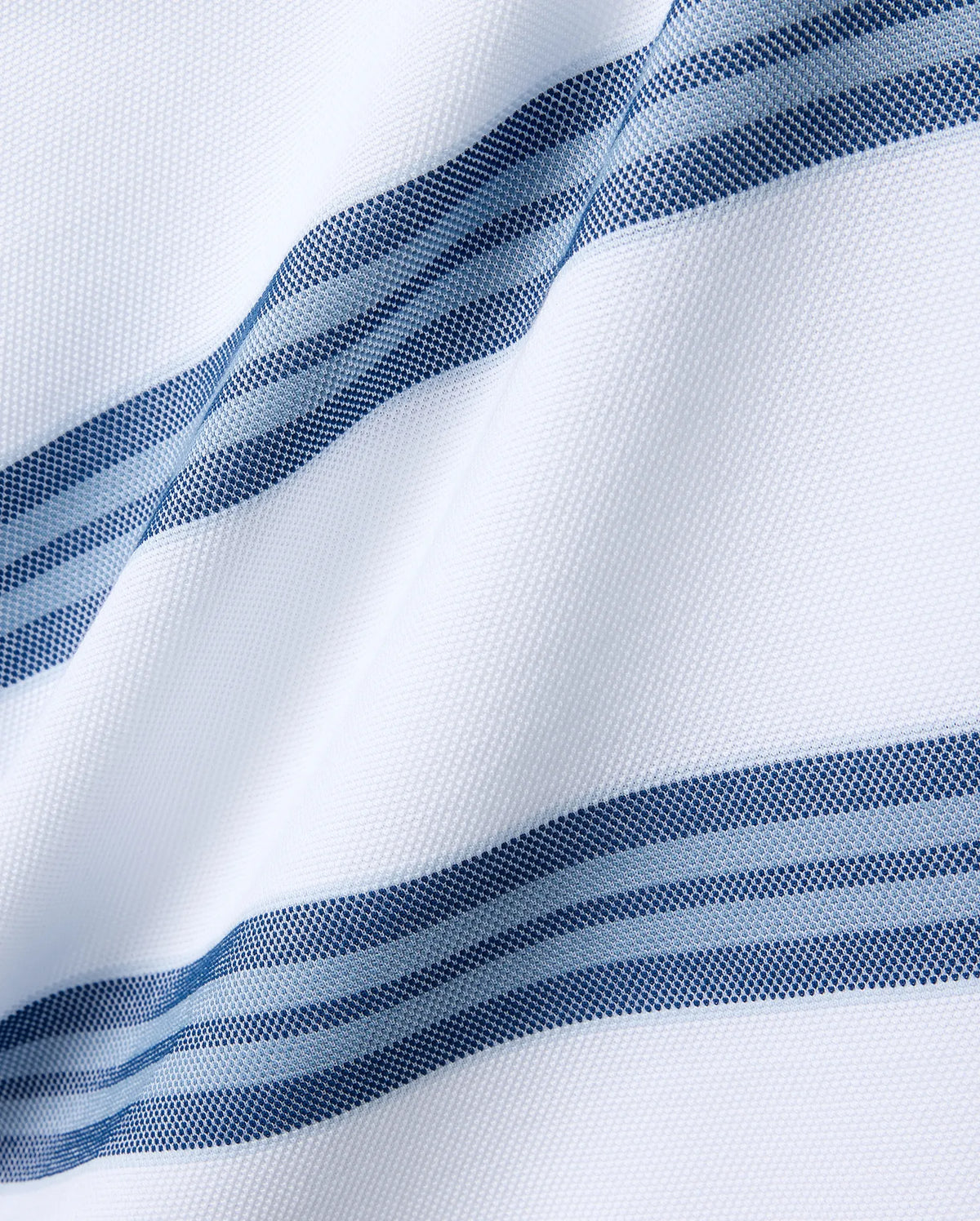 Premium MENS DREW STRIPED PIQUE POLO