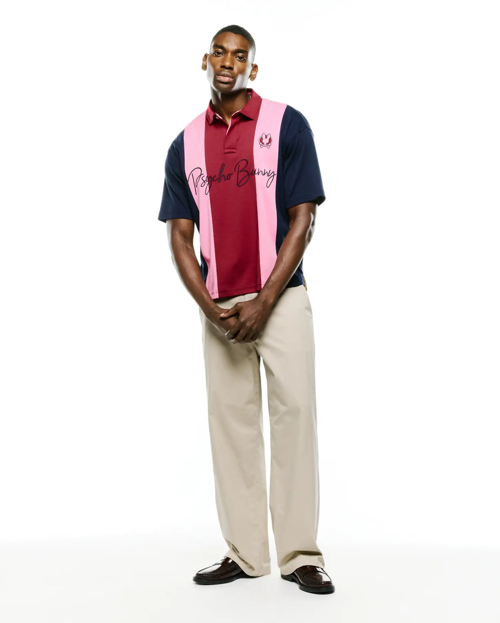 Premium MENS CHAD OVERSIZED STRIPED POLO