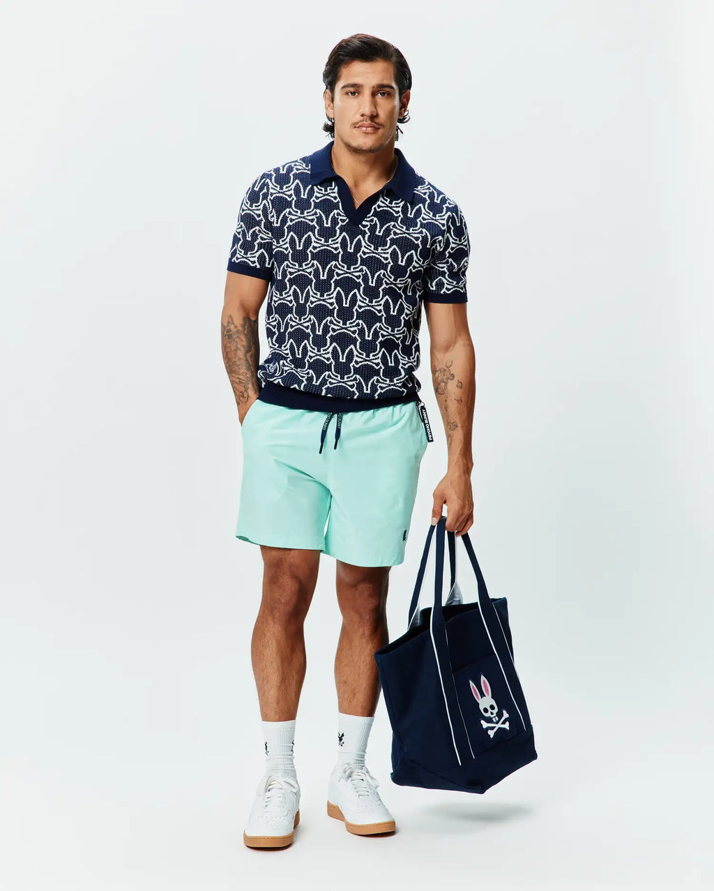 Premium MENS SIDNEY OVERSIZED KNIT POLO