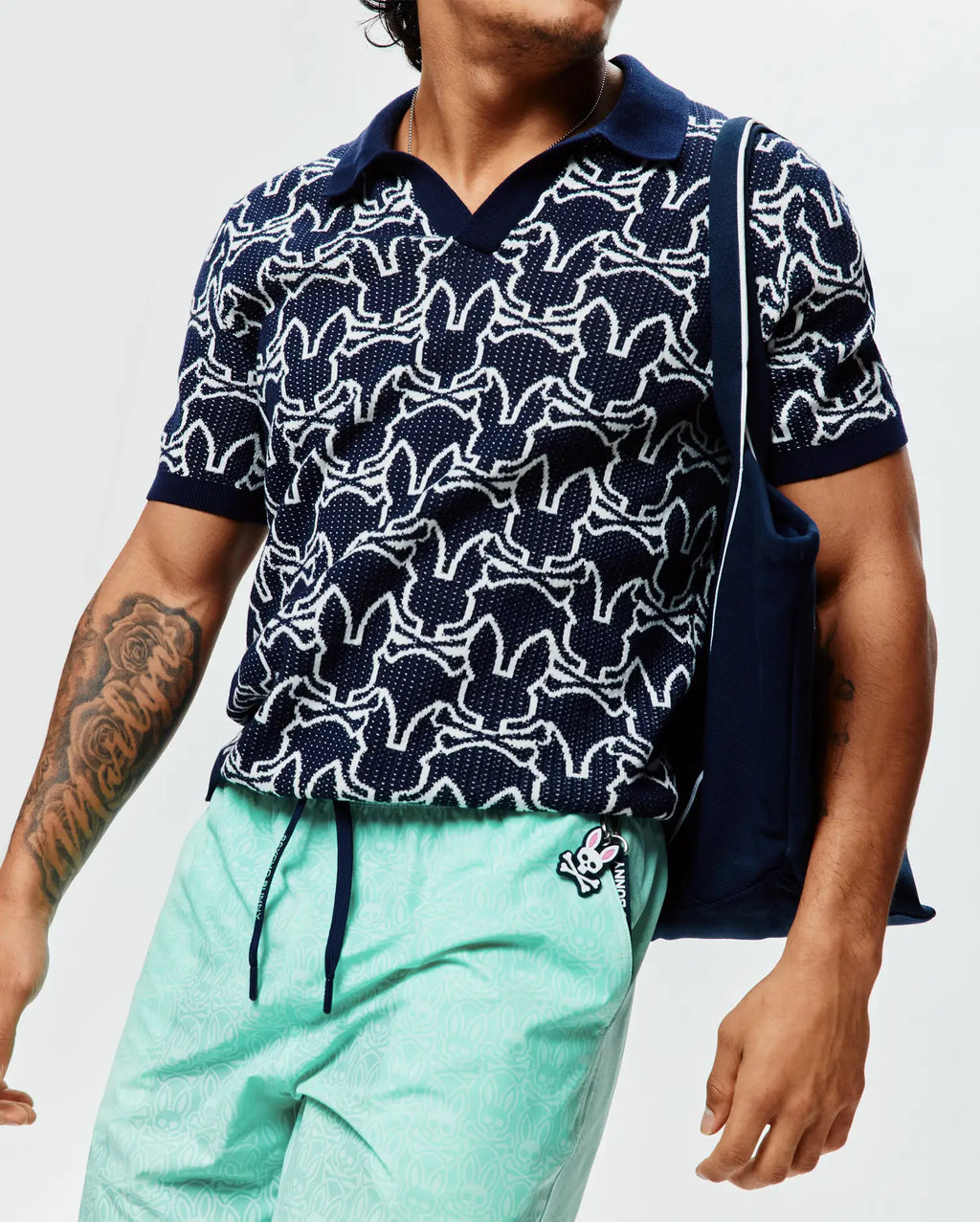 Premium MENS SIDNEY OVERSIZED KNIT POLO