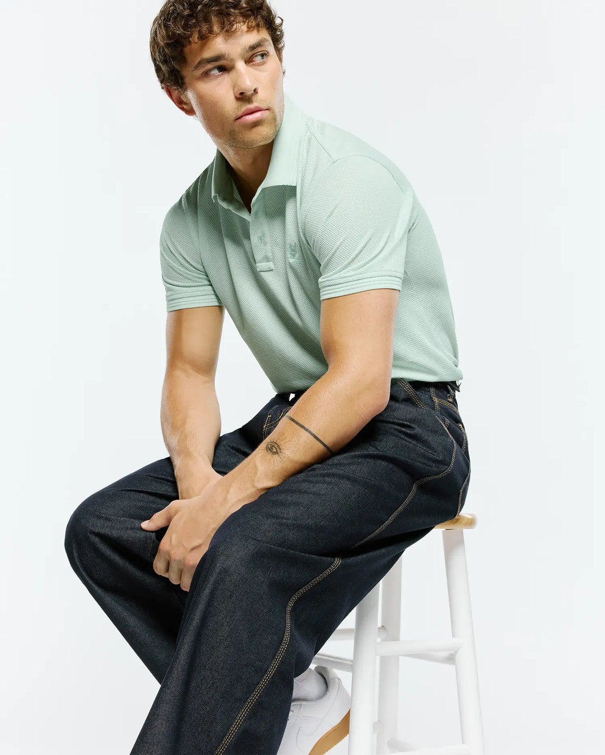 Premium MENS TIERNAN LIGHTWEIGHT PIQUE POLO