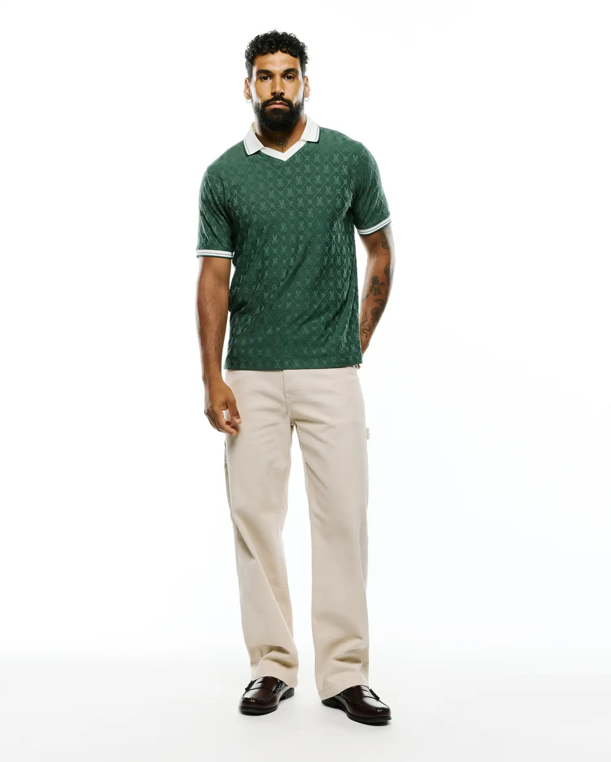 Premium MENS GARRY JOHNNY COLLAR POLO