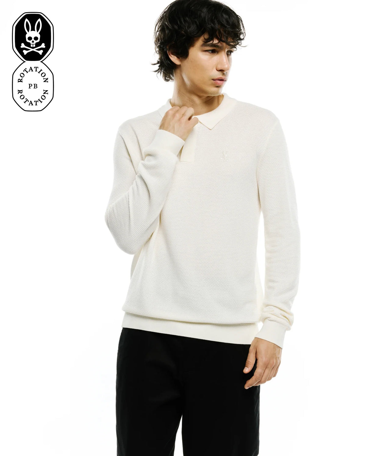 Premium MENS LEROY LONG SLEEVE POLO