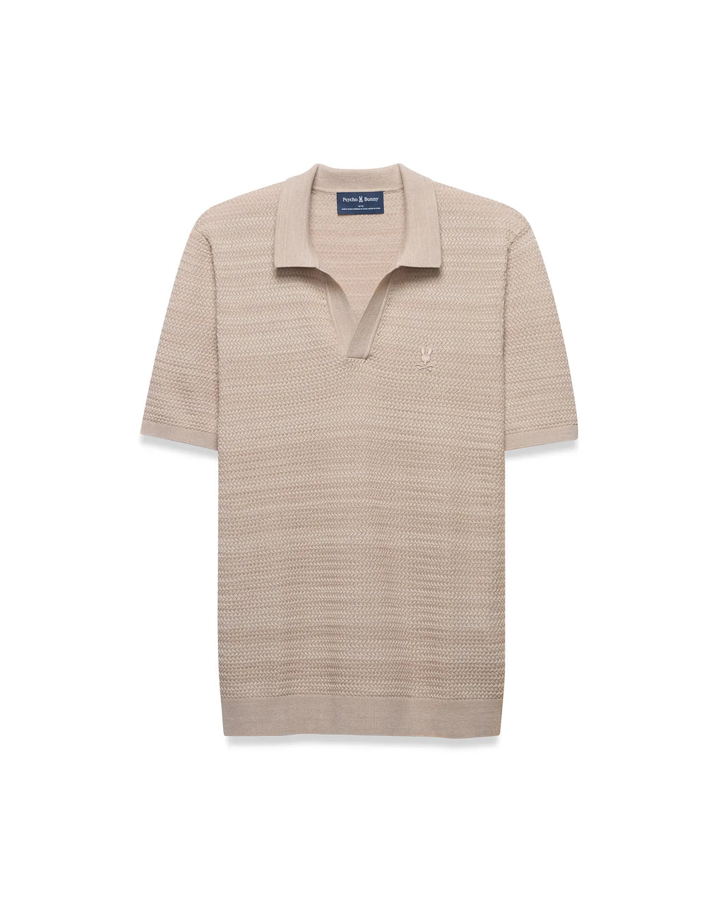 Premium MENS DEVON BRAIDED KNIT POLO