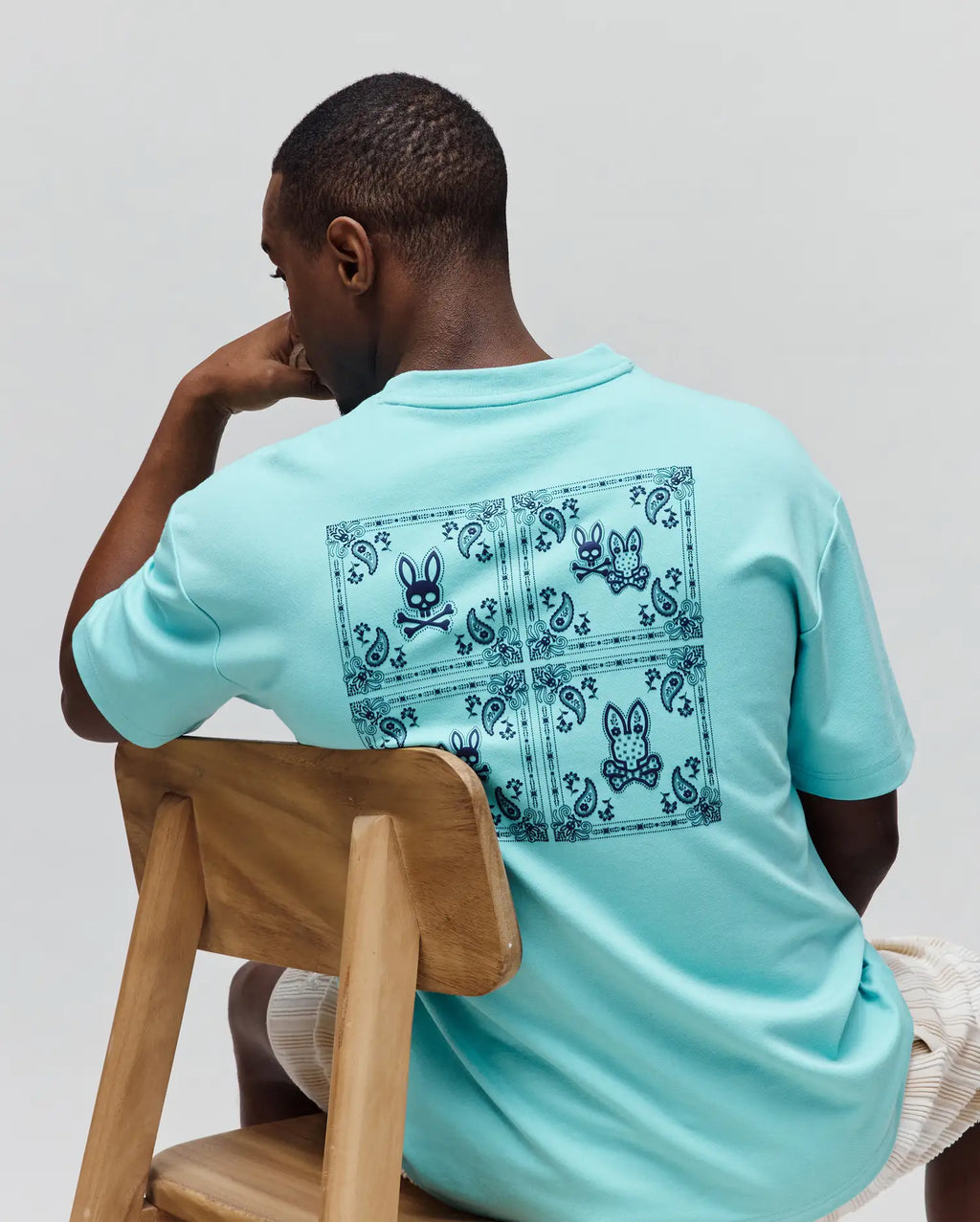 Premium MENS LUKE BACK GRAPHIC TEE