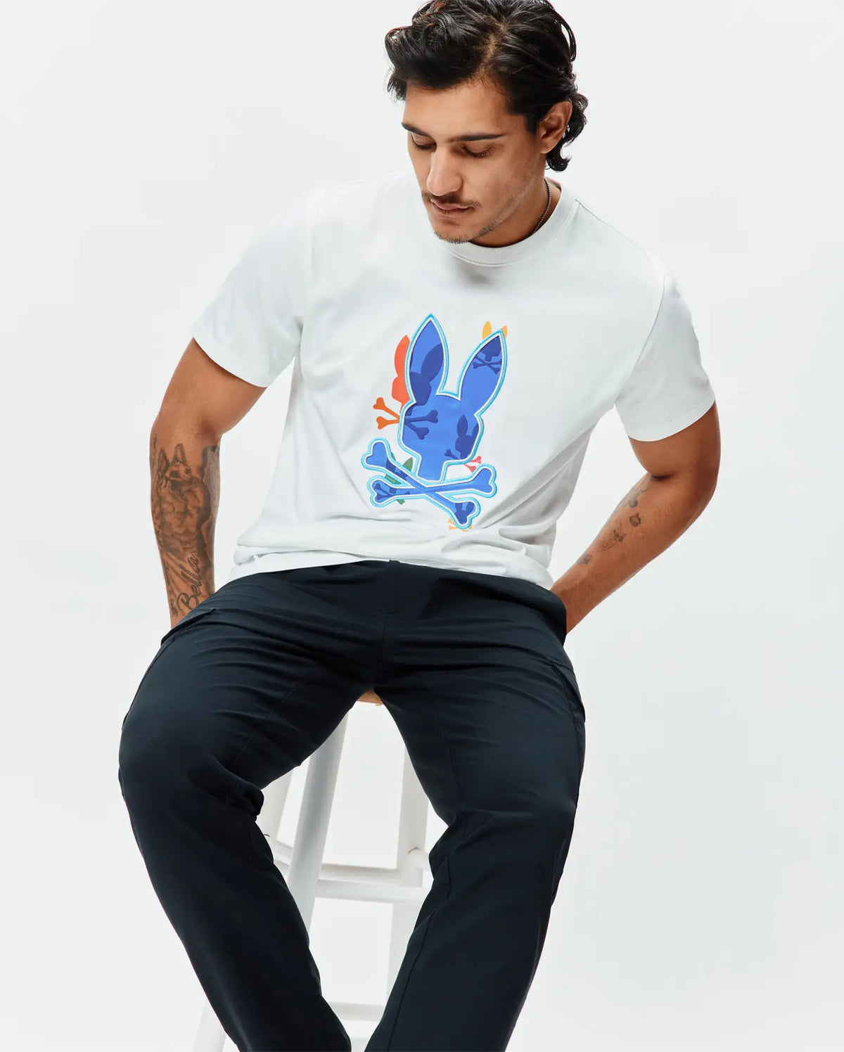 Premium MENS TANNER BUNNY GRAPHIC TEE
