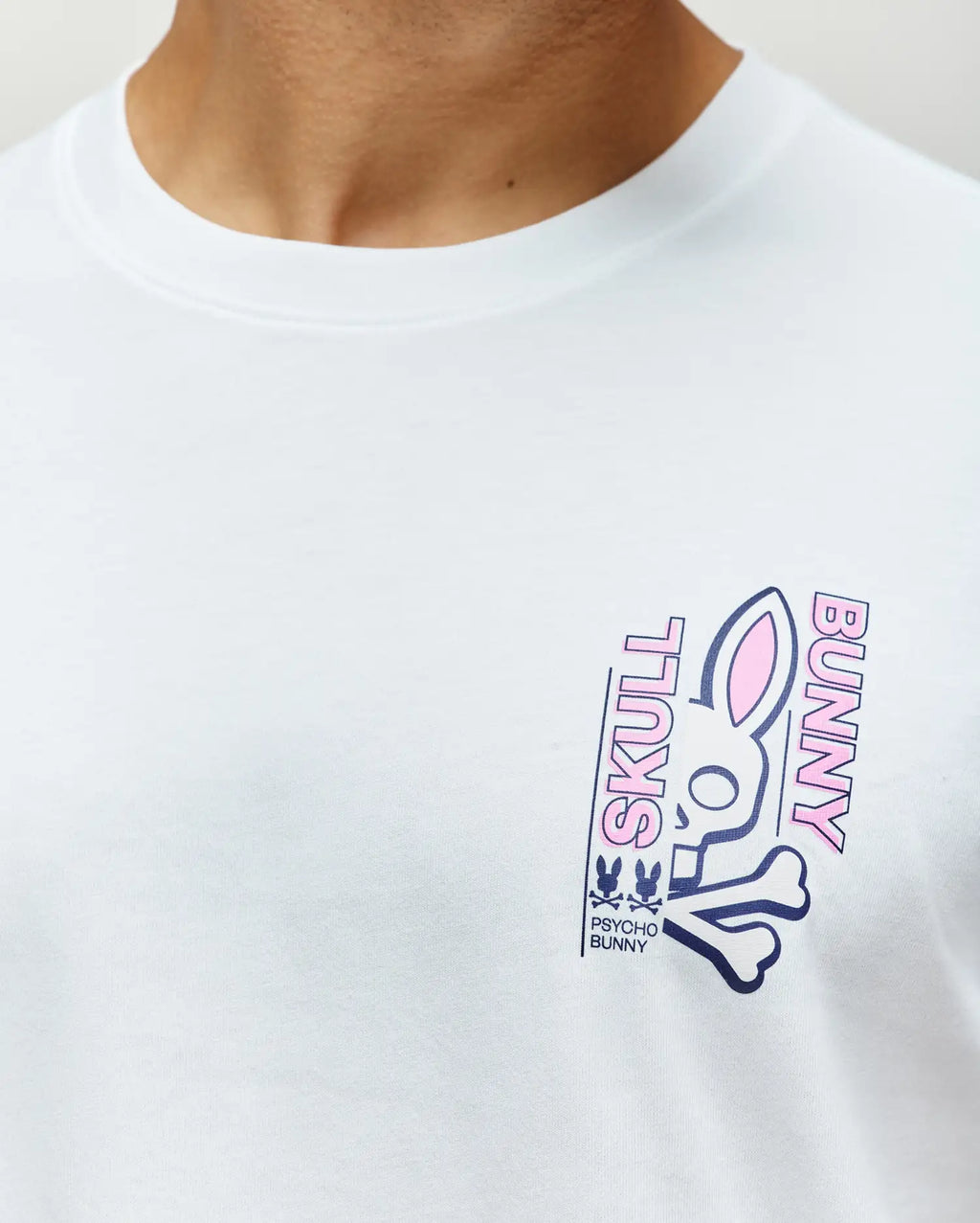 Premium MENS SKULL BUNNY GRAPHIC TEE
