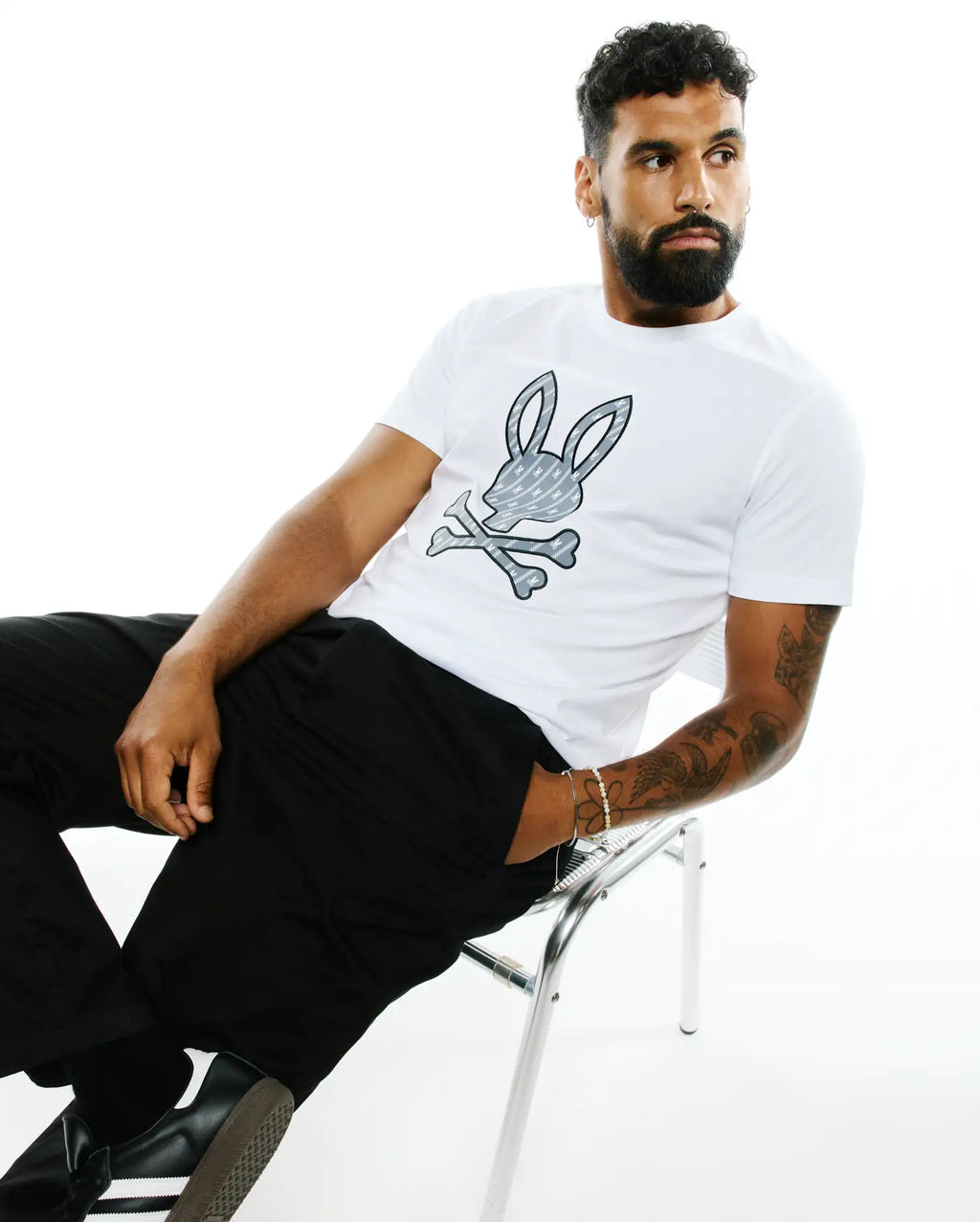 Premium MENS JADEN APPLIQUÉ GRAPHIC TEE