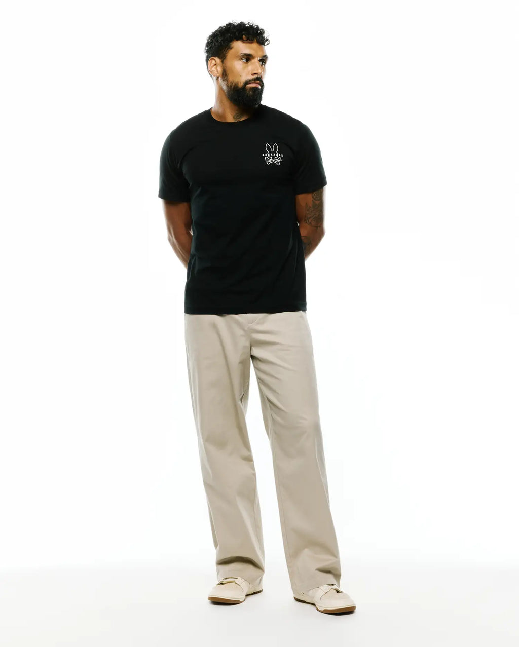 Premium MENS PIERS PIMA COTTON BACK GRAPHIC TEE