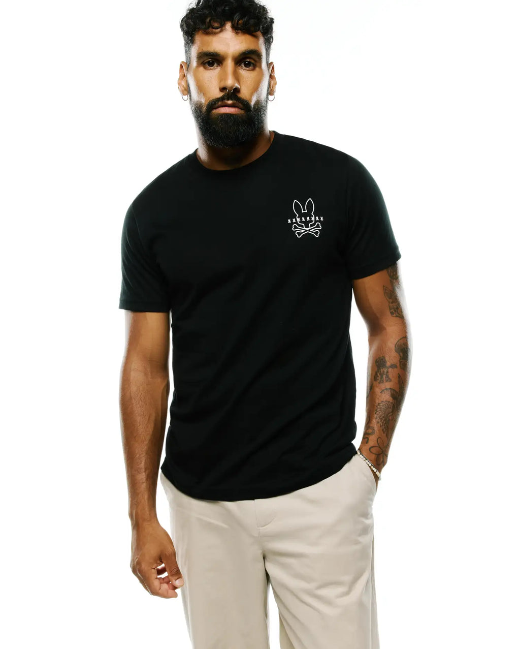 Premium MENS PIERS PIMA COTTON BACK GRAPHIC TEE