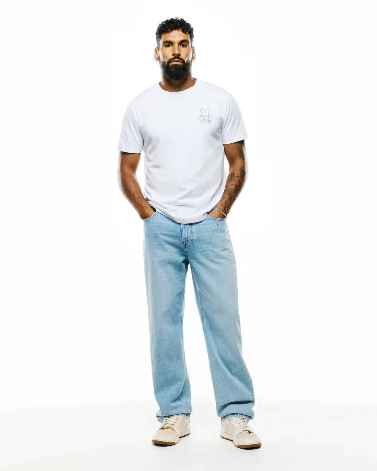 Premium MENS PIERS PIMA COTTON BACK GRAPHIC TEE