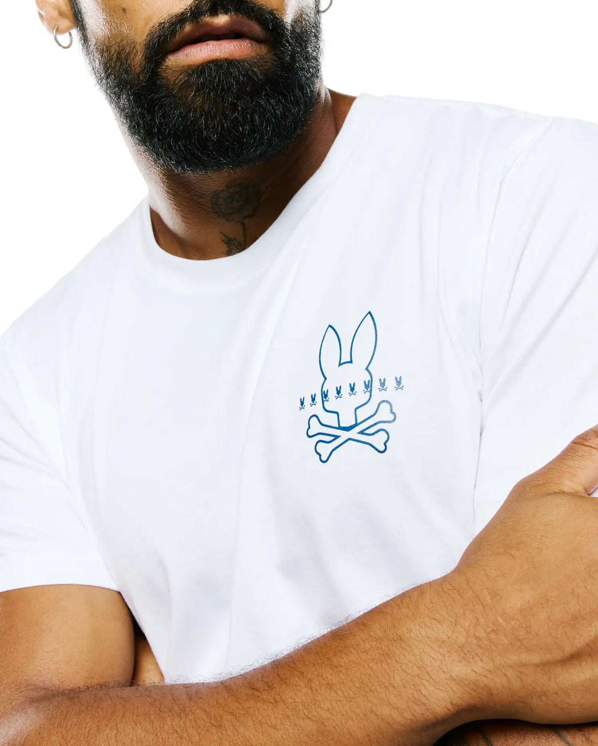 Premium MENS PIERS PIMA COTTON BACK GRAPHIC TEE