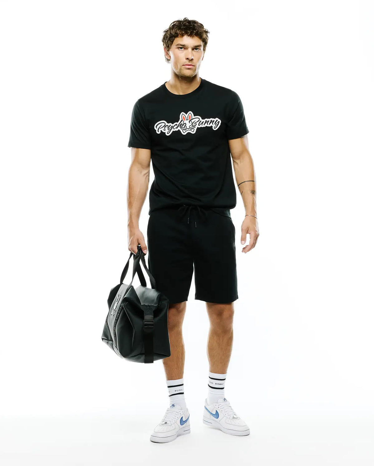 Premium MENS JAYDON PIMA COTTON LOGO TEE