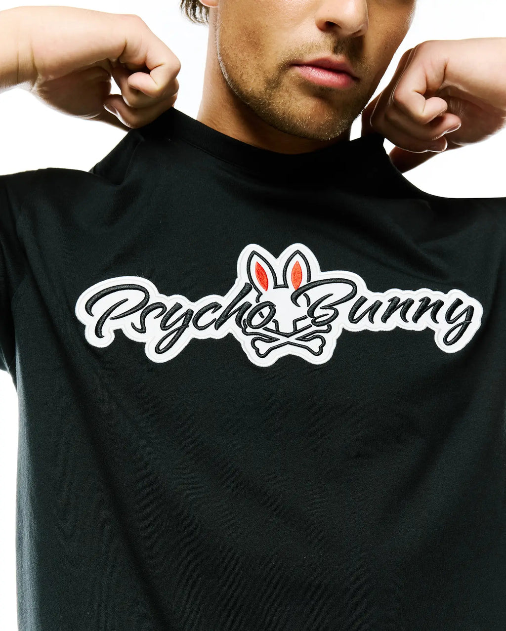Premium MENS JAYDON PIMA COTTON LOGO TEE