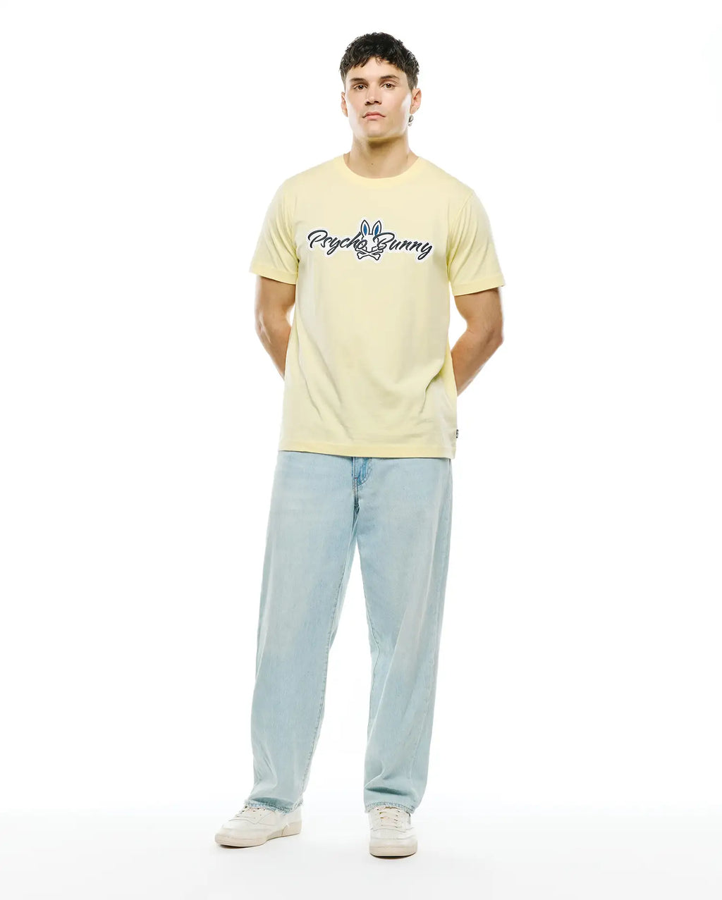 Premium MENS JAYDON PIMA COTTON LOGO TEE