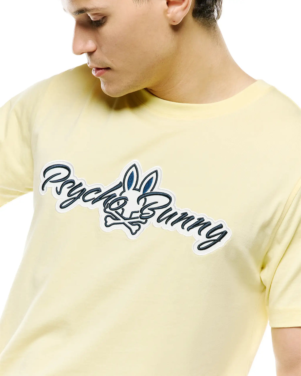 Premium MENS JAYDON PIMA COTTON LOGO TEE