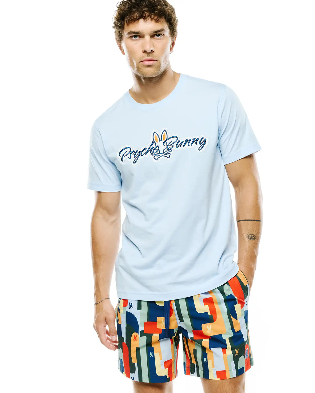 Premium MENS JAYDON PIMA COTTON LOGO TEE
