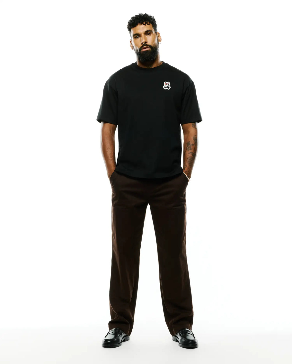 Premium MENS JAYDON PIMA COTTON OVERSIZED-FIT TEE