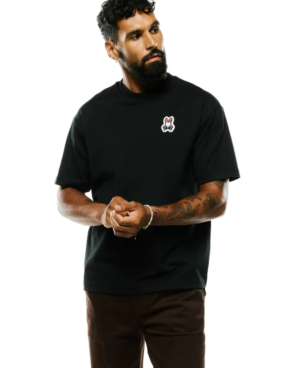 Premium MENS JAYDON PIMA COTTON OVERSIZED-FIT TEE