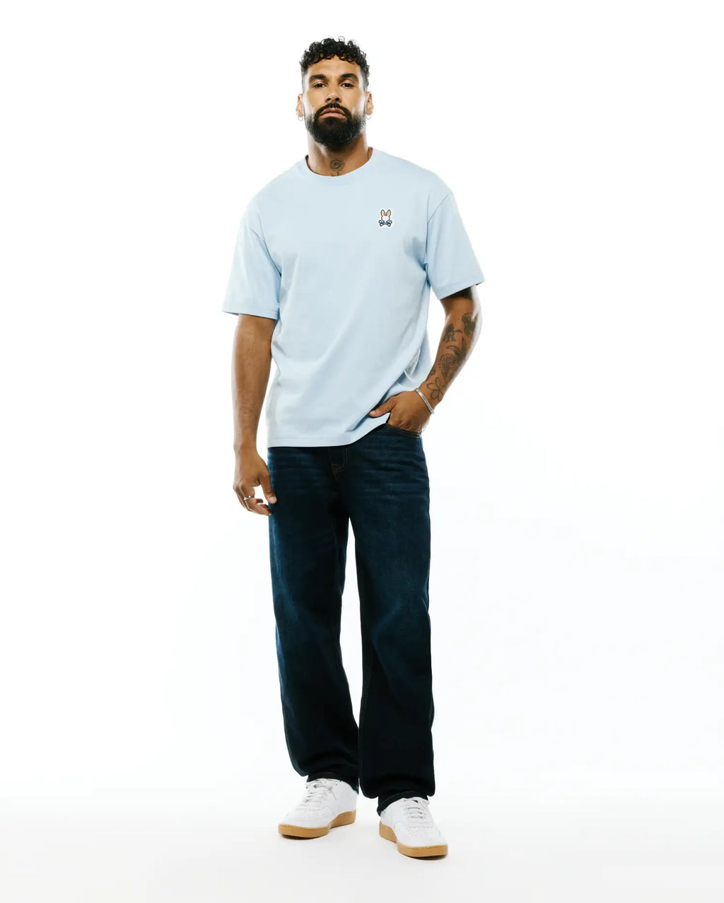 Premium MENS JAYDON PIMA COTTON OVERSIZED-FIT TEE