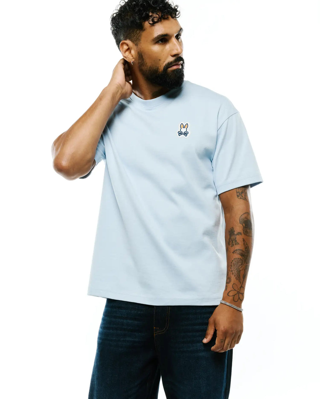 Premium MENS JAYDON PIMA COTTON OVERSIZED-FIT TEE