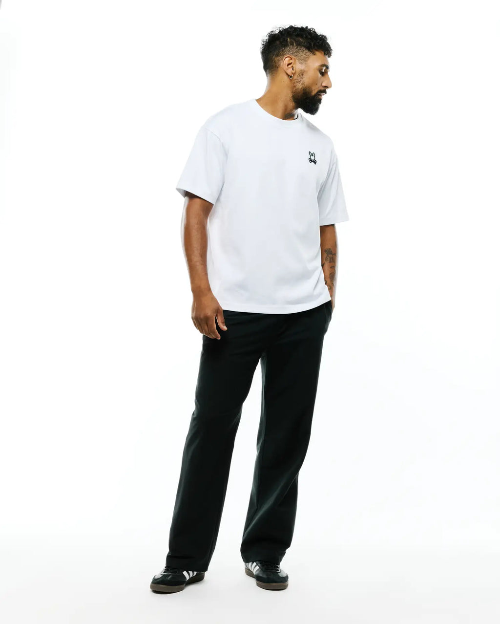 Premium MENS JAYDON PIMA COTTON OVERSIZED-FIT TEE