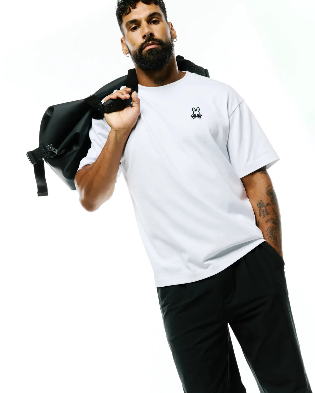 Premium MENS JAYDON PIMA COTTON OVERSIZED-FIT TEE