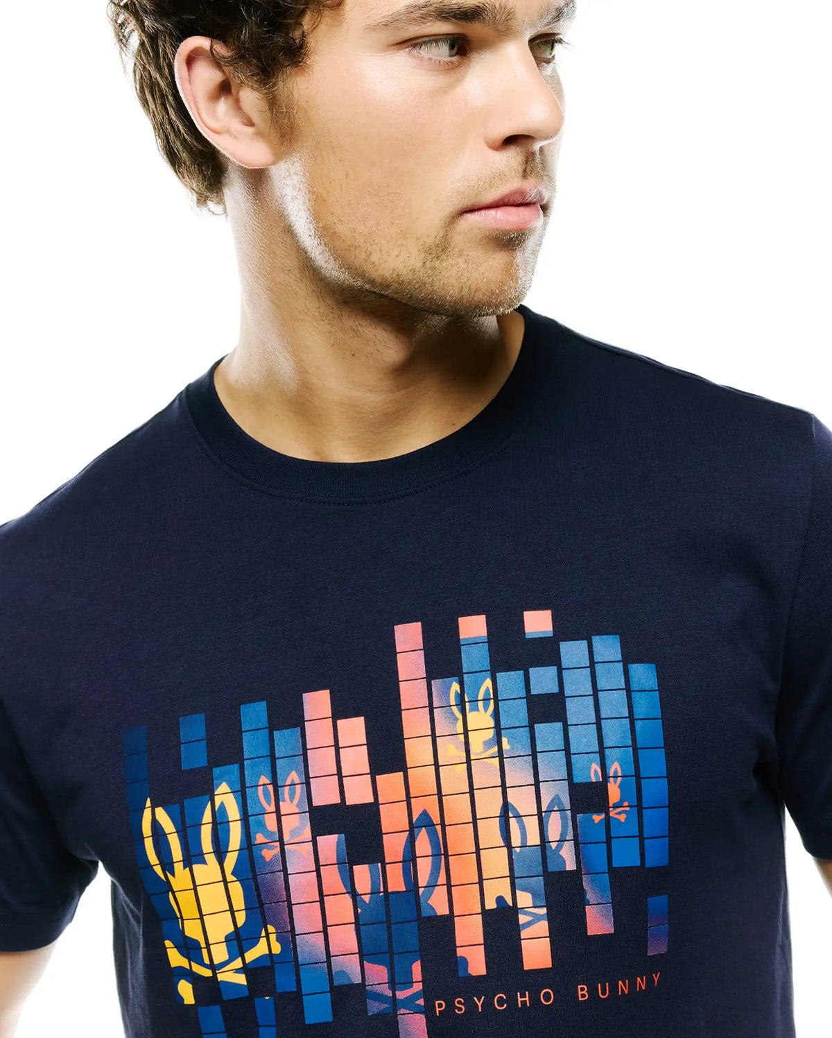 Premium MENS ZANDER PIMA COTTON GRAPHIC TEE