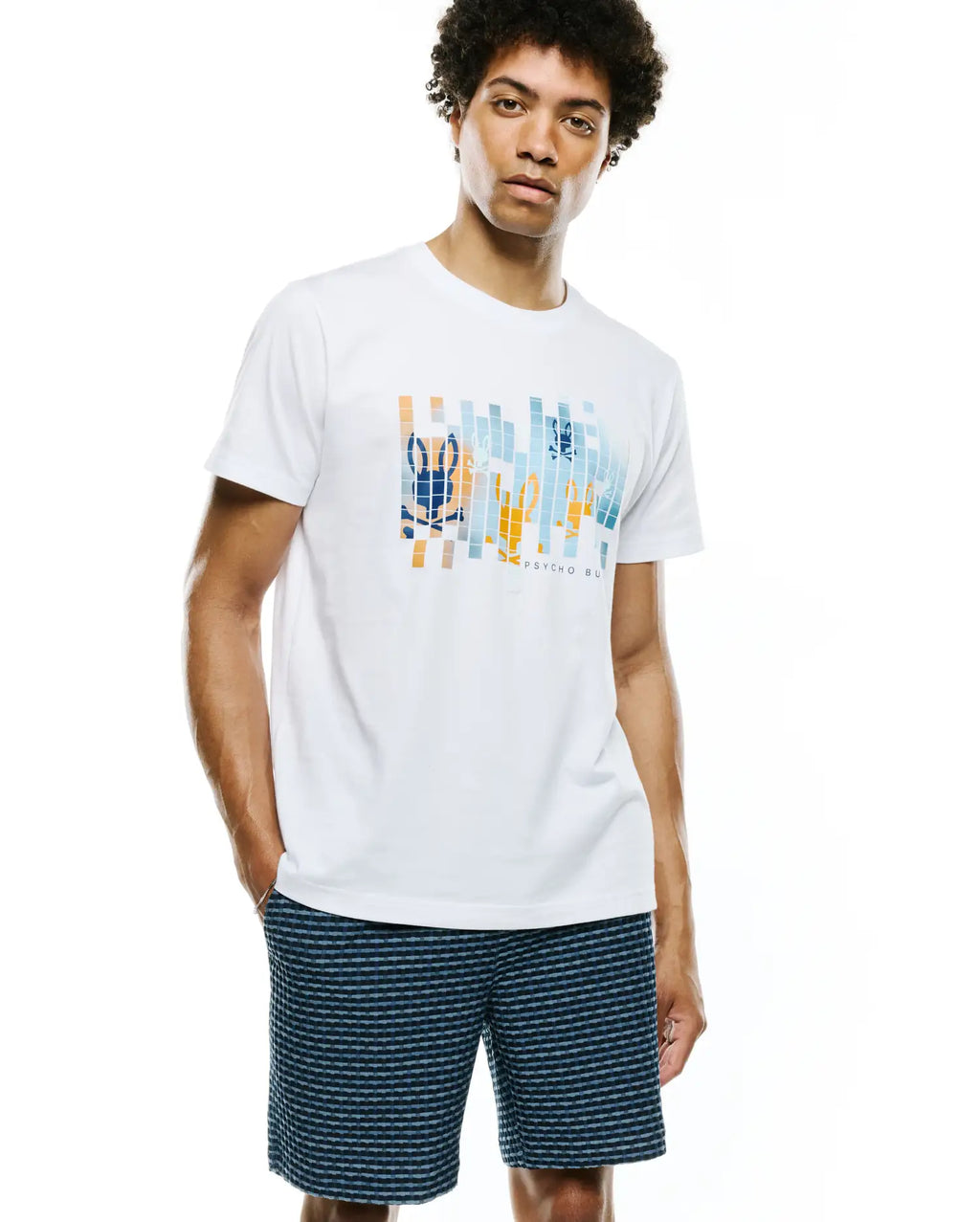 Premium MENS ZANDER PIMA COTTON GRAPHIC TEE
