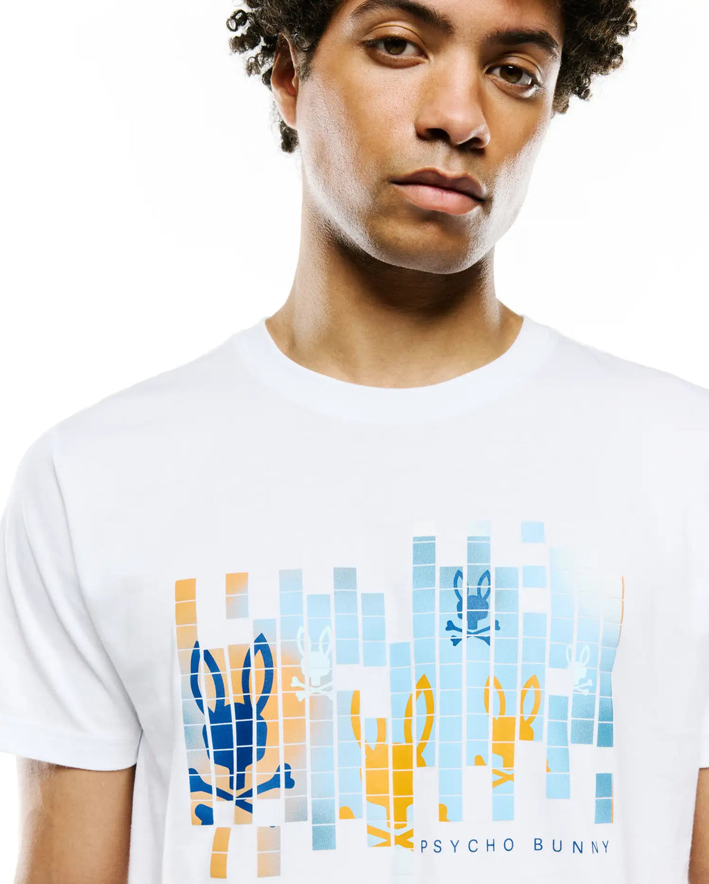 Premium MENS ZANDER PIMA COTTON GRAPHIC TEE