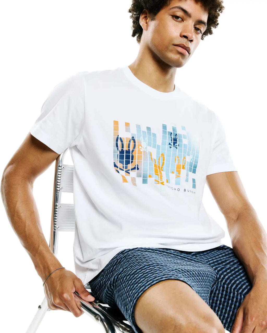 Premium MENS ZANDER PIMA COTTON GRAPHIC TEE