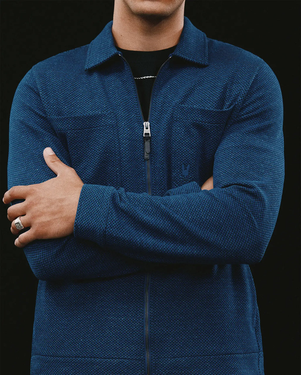 Premium MENS MARC TEXTURED OVERSHIRT