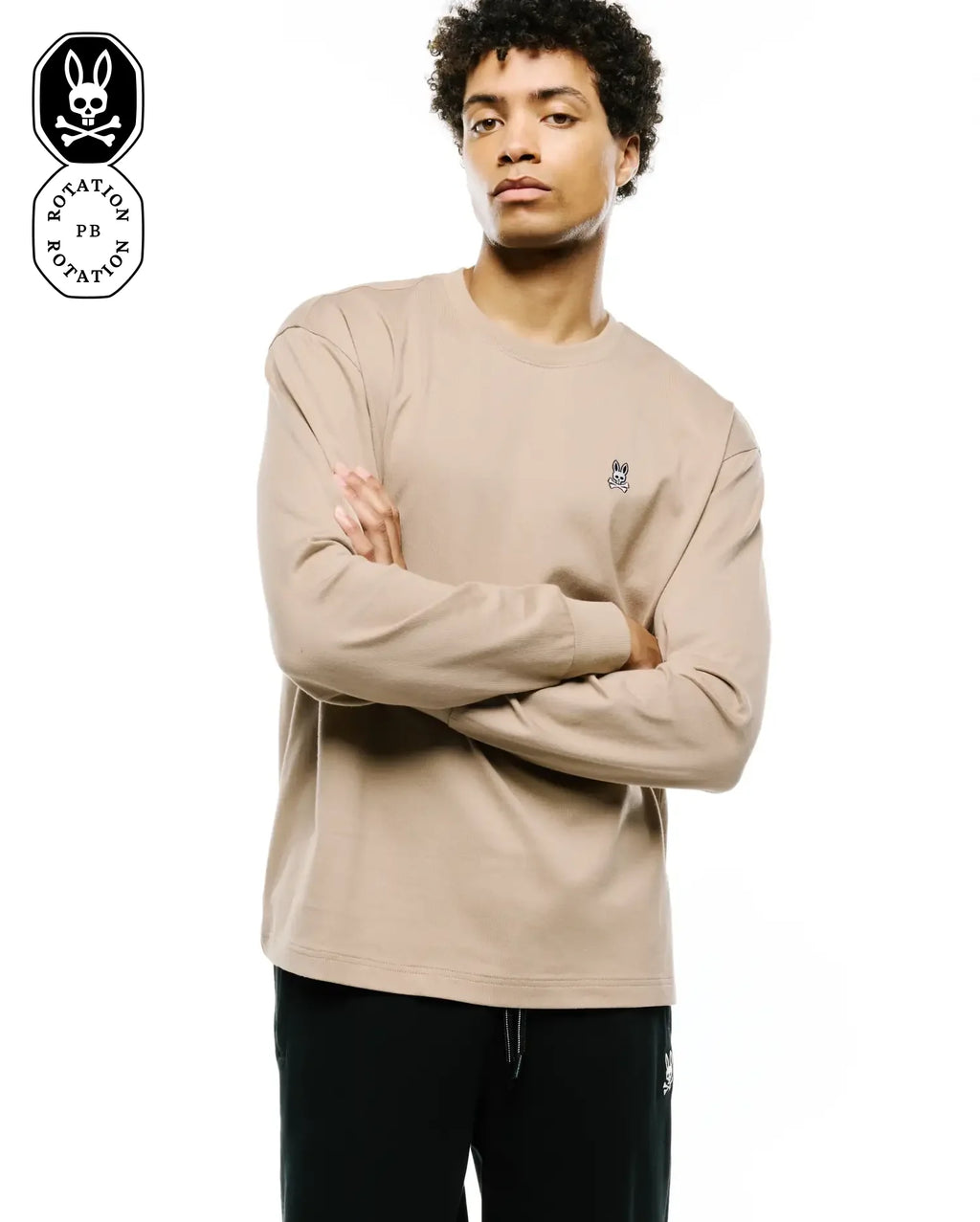 Premium MENS NORMAN LONG SLEEVE RELAXED FIT TEE