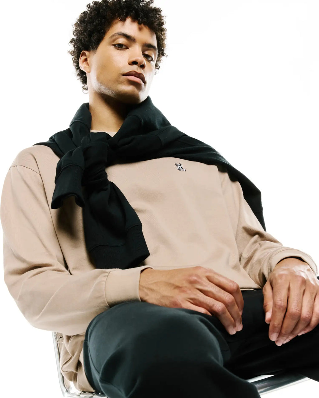 Premium MENS NORMAN LONG SLEEVE RELAXED FIT TEE