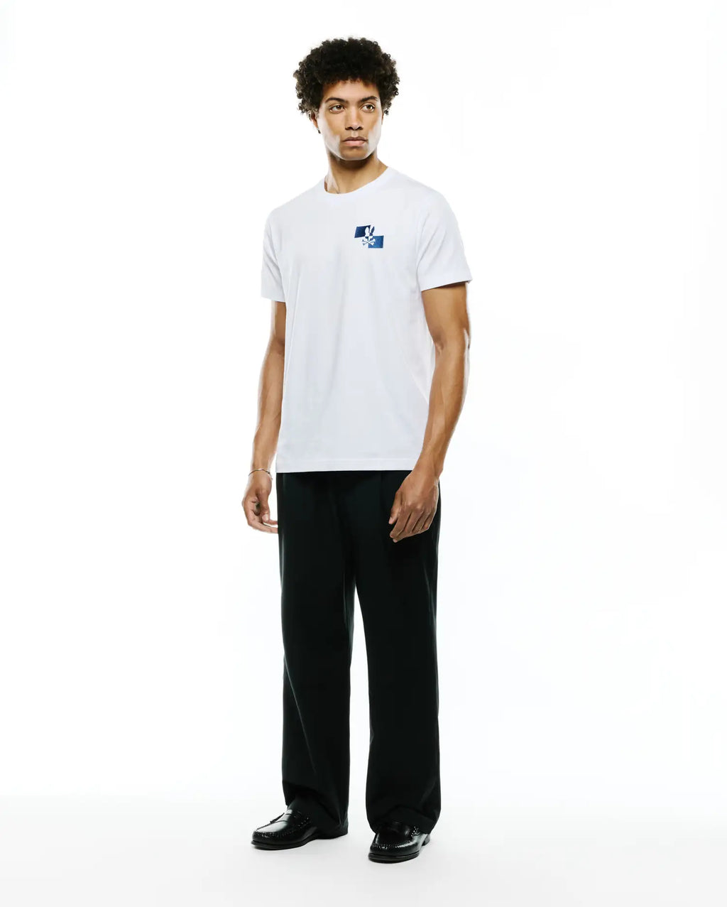 Premium MENS KNIGHT PIMA COTTON BACK GRAPHIC TEE