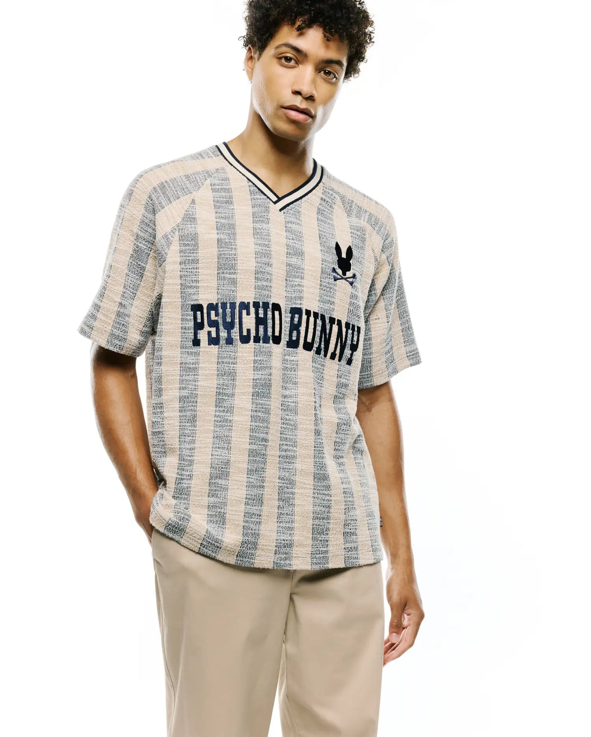 Premium MENS NATHANIEL RAGLAN STRIPE JERSEY