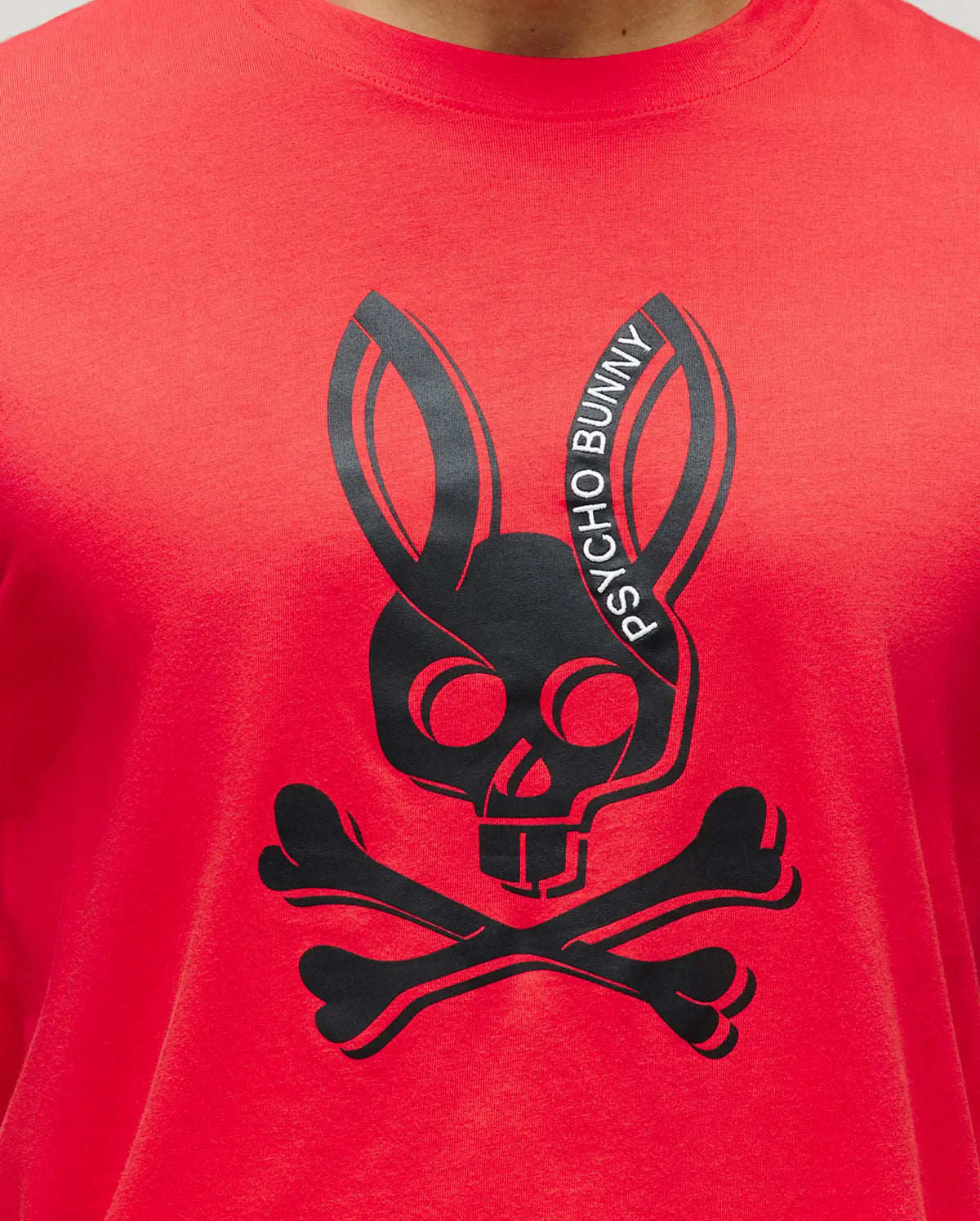 Premium MENS SERGE EMBROIDERED BUNNY GRAPHIC TEE